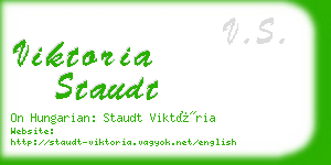 viktoria staudt business card